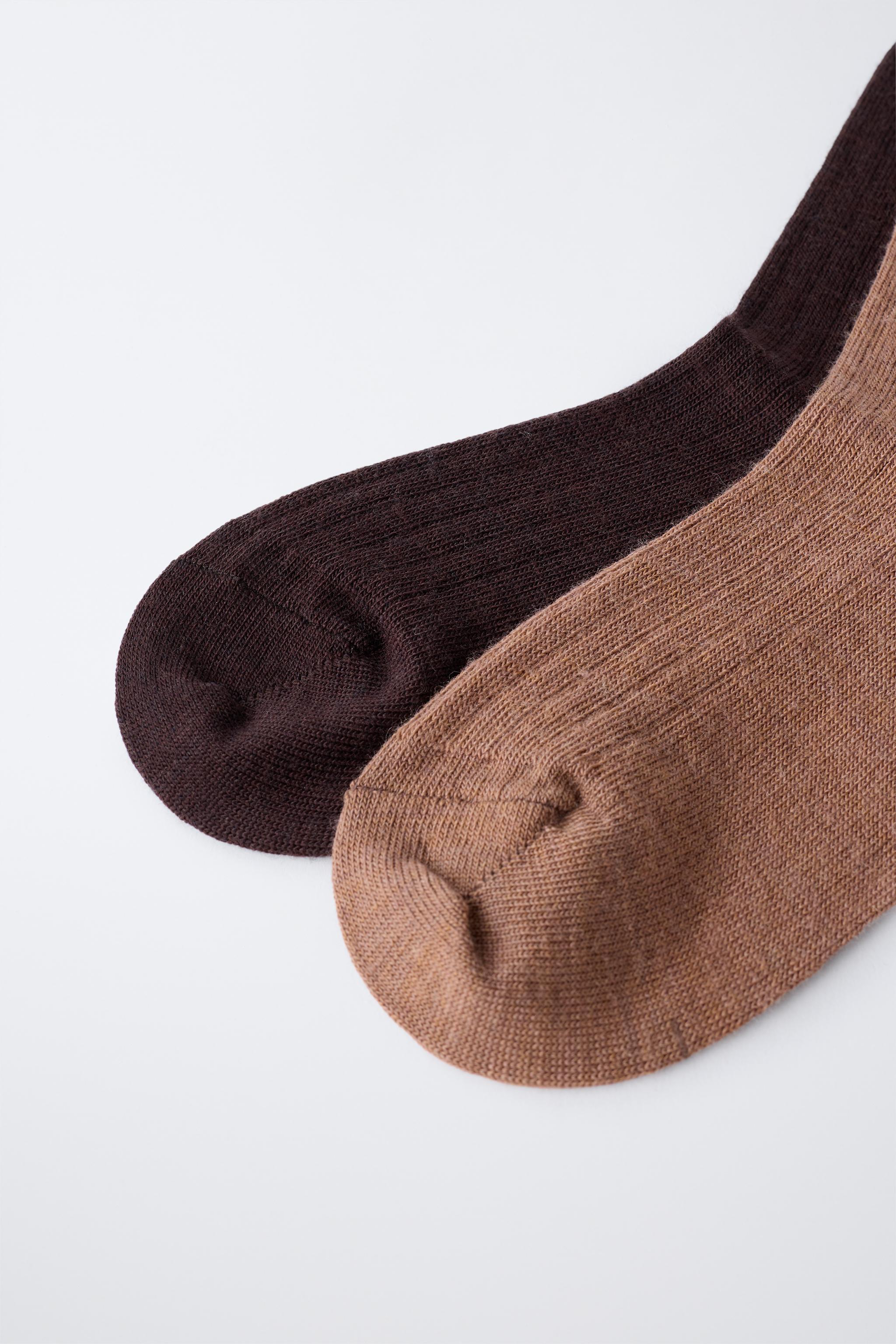 TWO-PACK OF WOOL SOCKS